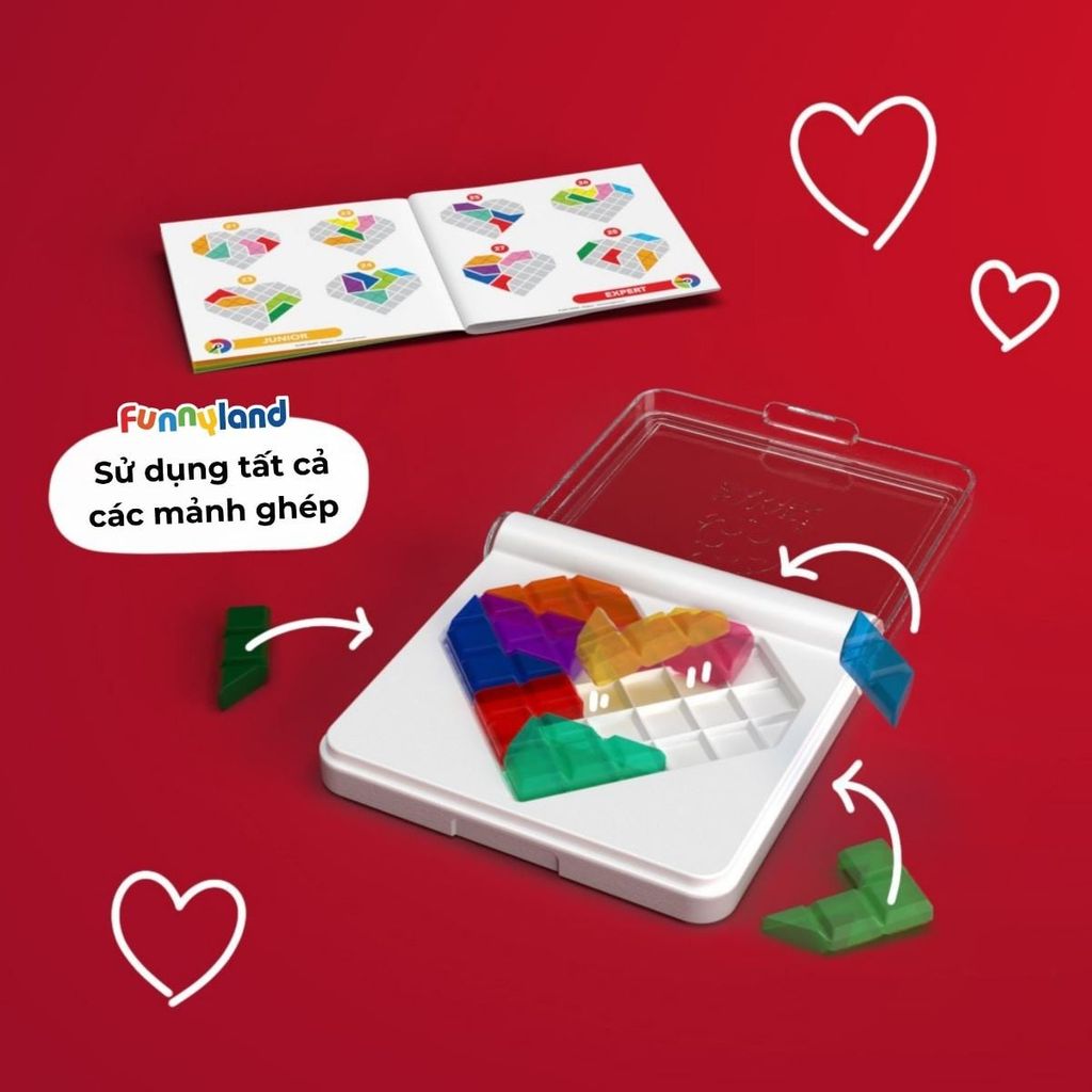 Smartgames Đồ Chơi Trí Tuệ IQ Love SG 302 60005329
