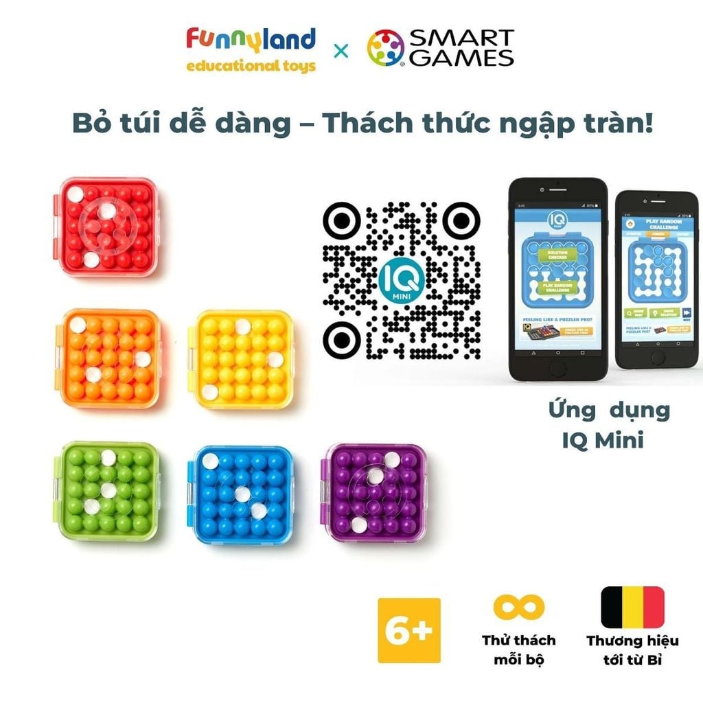 Smartgames Đồ Chơi Trí Tuệ IQ Mini SG 401 60014446