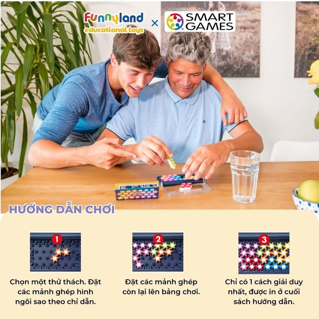 Smartgames Đồ Chơi Trí Tuệ IQ Stars SG 411 60016602