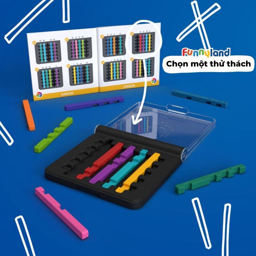 Smartgames Đồ Chơi Trí Tuệ IQ Stixx SG 304 60005347