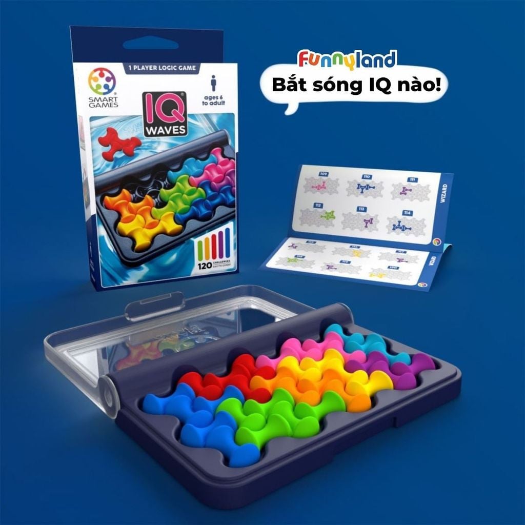 Smartgames Đồ Chơi Trí Tuệ IQ Waves SG 492 60018813