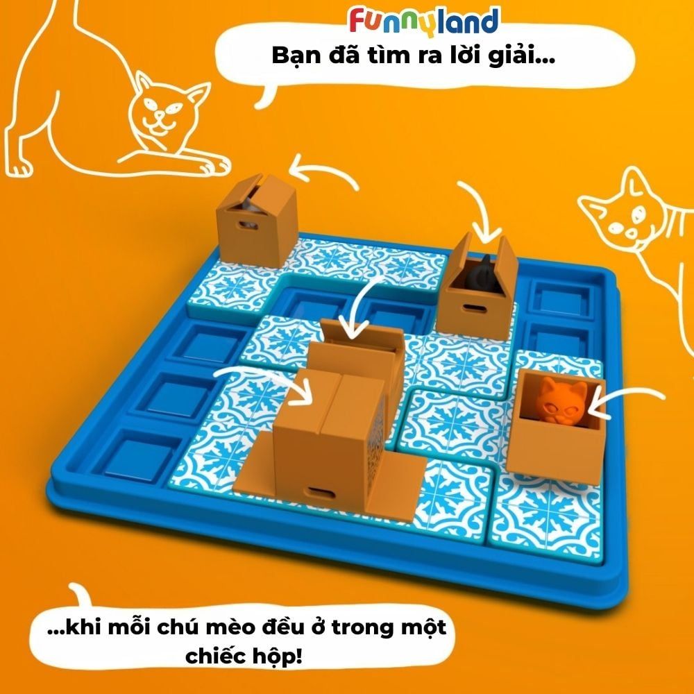 Smartgames Đồ Chơi Trí Tuệ Những Chú Mèo Và Hộp SG 450 60017146