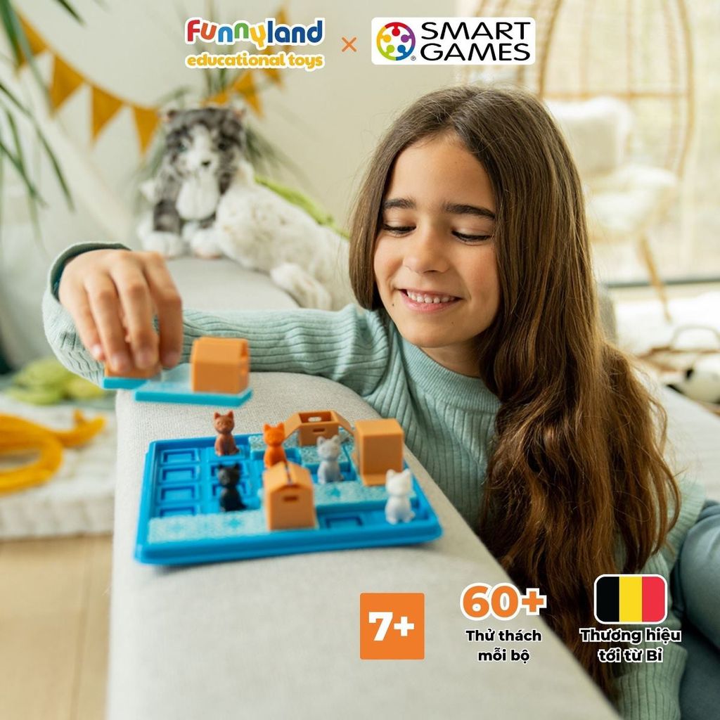Smartgames Đồ Chơi Trí Tuệ Những Chú Mèo Và Hộp SG 450 60017146