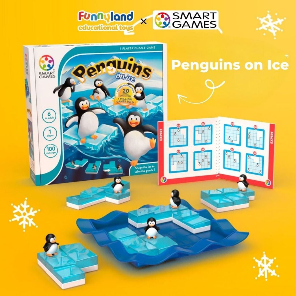Smartgames Đồ Chơi Trí Tuệ Penguins On Ice SG 155 60018818