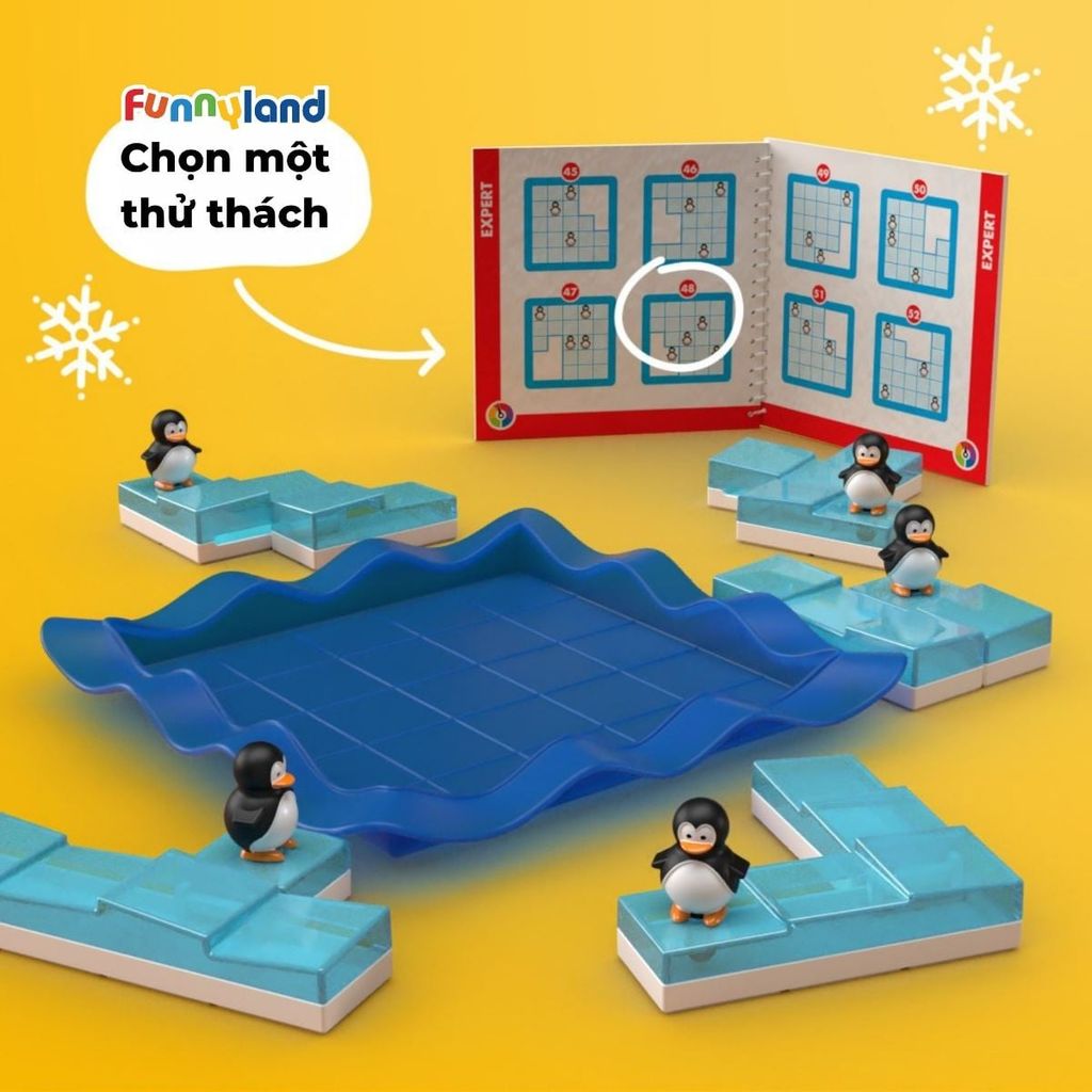 Smartgames Đồ Chơi Trí Tuệ Penguins On Ice SG 155 60018818