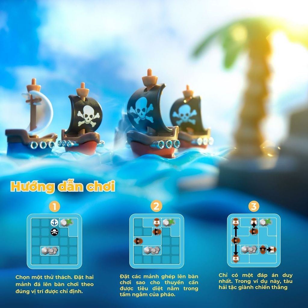 Smartgames Đồ Chơi Trí Tuệ Pirates Crossfire SG 094 60018851