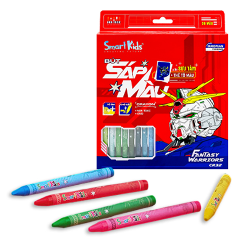 Smartkids - Hộp Bút Chì Màu Coco Puff 24 Màu CP29