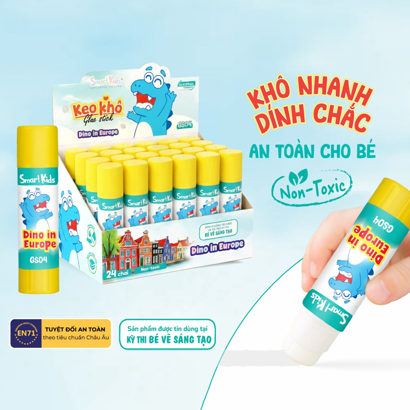 Smartkids - Keo Khô Dino In Europe/GS04