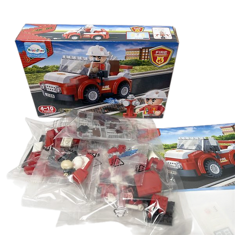 Lắp Ráp Anh Hùng Biển Lửa Xe Cứu Hoả Cơ Động 9725 (7117) (H.Time)