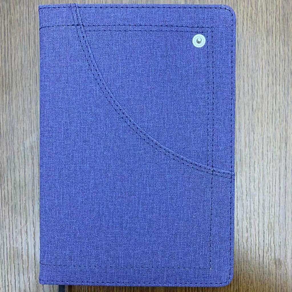 Sổ Bìa Da A5 96Tr Bìa Xanh Đậm 202218