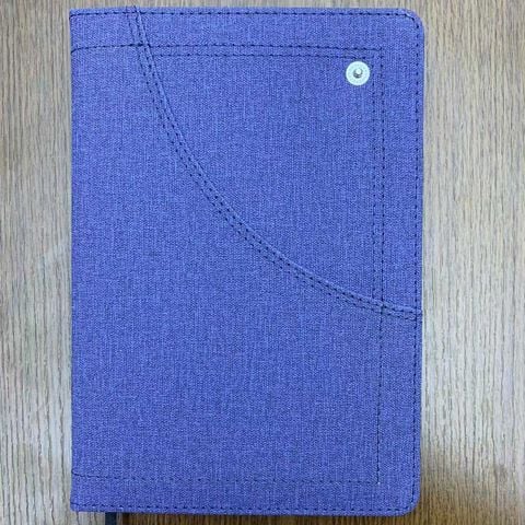 Sổ Bìa Da A5 96Tr Bìa Xanh Đậm 202218