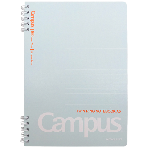 Campus - Sổ Lò Xo A5 Kusumi RN-A5L160KU-MB Màu Xanh