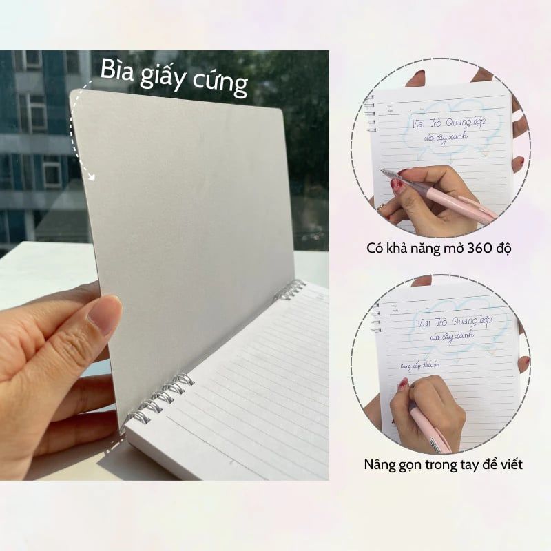 Campus – Sổ Lò Xo Check & Bar 160tr Kẻ Ngang RN-A5L160CB-P (Giao mẫu ngẫu nhiên)