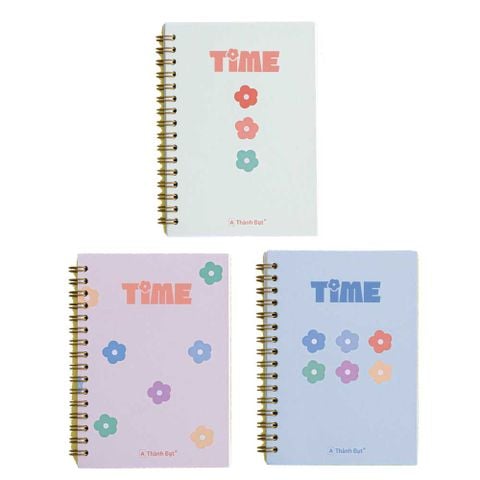 Sổ Lò Xo Dọc Time 100GSM 120TR LX A6 01M