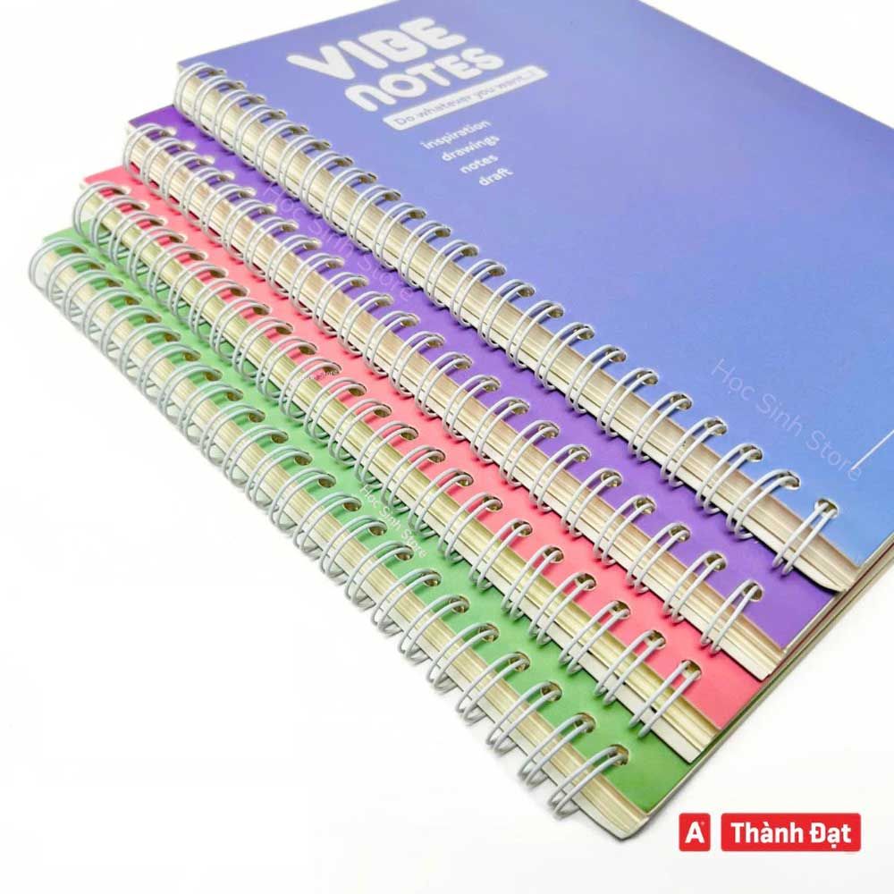 Sổ Lò Xo Dọc Vibe 100GSM 160TR LX B5 01M