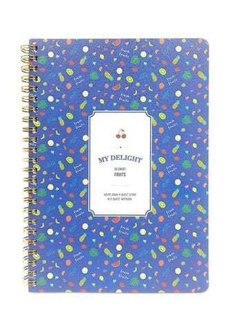 Sổ Lò Xo Oxford Spiral A5 - D90A5 (Màu Ngẫu Nhiên)