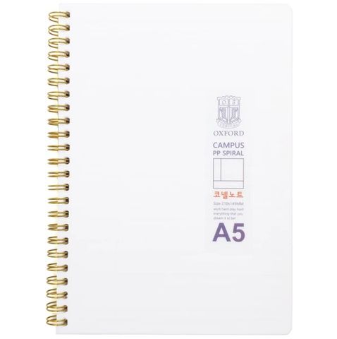 SỔ LÒ XO VP PP A5 OXFORD 160TR DJ42A52 (THNK031)