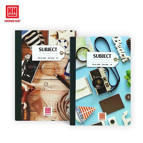 Sổ Bìa Bồi Subiect A4 300 Trang-Hồng Hà