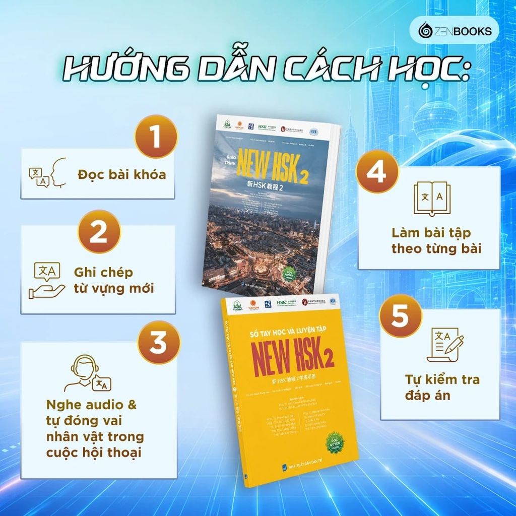 Sổ Tay Học Và Luyện Tập New Hsk 2 (2026)