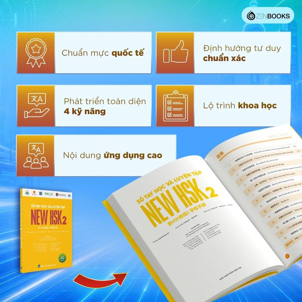 Sổ Tay Học Và Luyện Tập New Hsk 2 (2026)