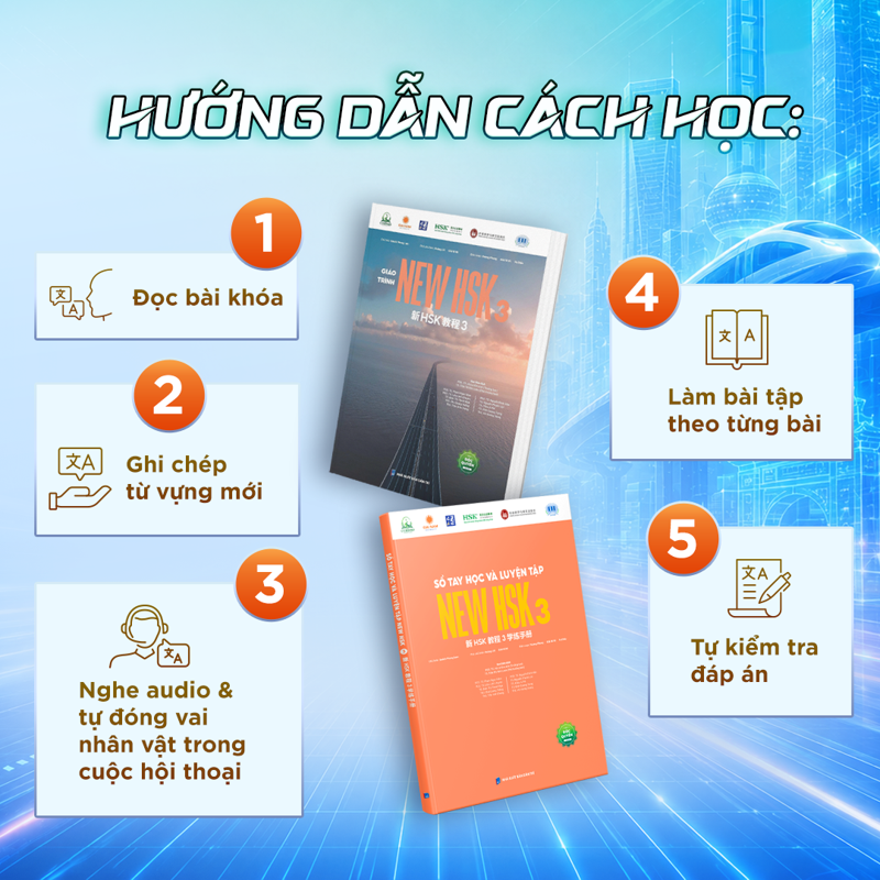 Sổ Tay Học Và Luyện Tập New HSK 3