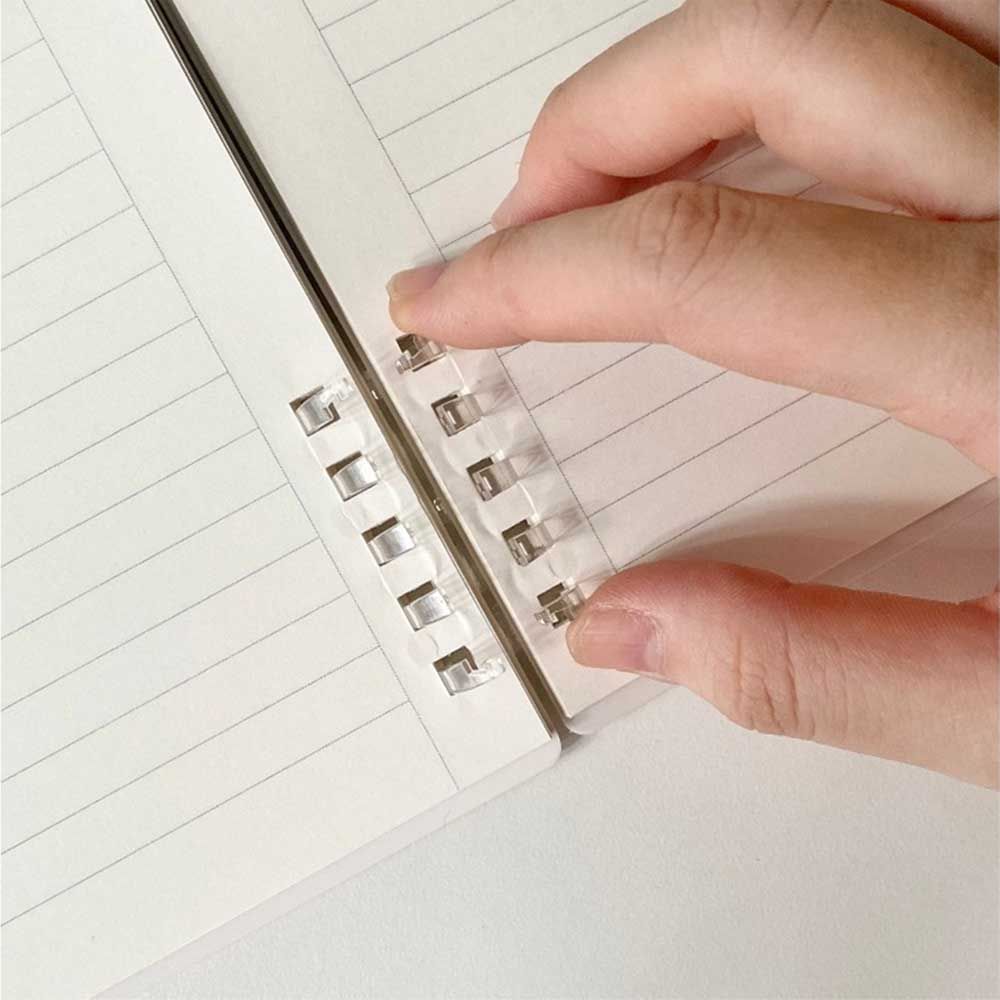 Stacom Sổ Tay Khổ A5, 60 Trang, 80gsm, 148x215mm - Original (Sổ Còng Nhựa)
