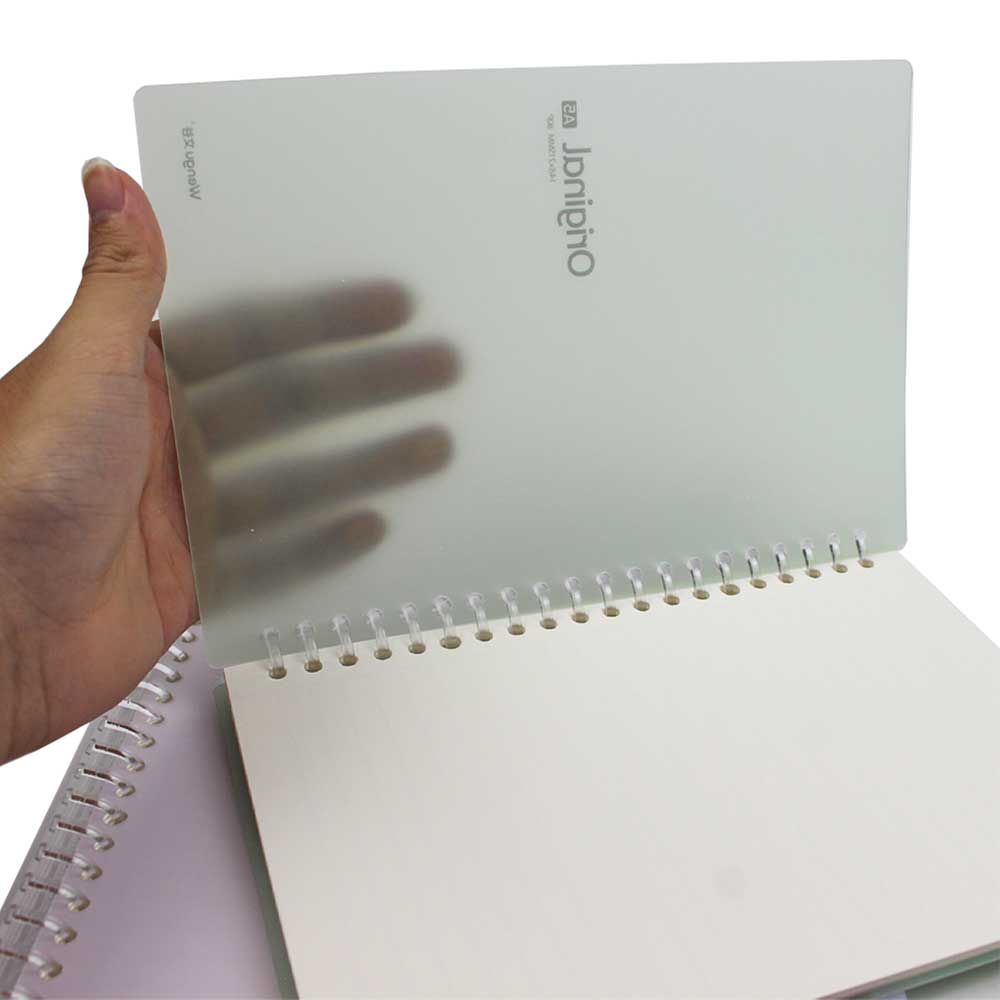 Stacom Sổ Tay Khổ A5, 80 Trang, 80gsm, 148x215mm - Bìa Màu (Sổ Còng Nhựa)