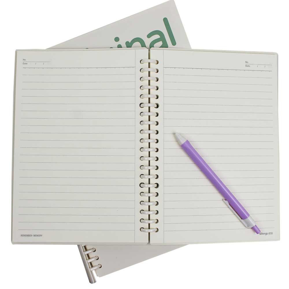 Stacom Sổ Tay Khổ A5, 80 Trang, 80gsm, 148x215mm - Original (Sổ Còng Nhựa)