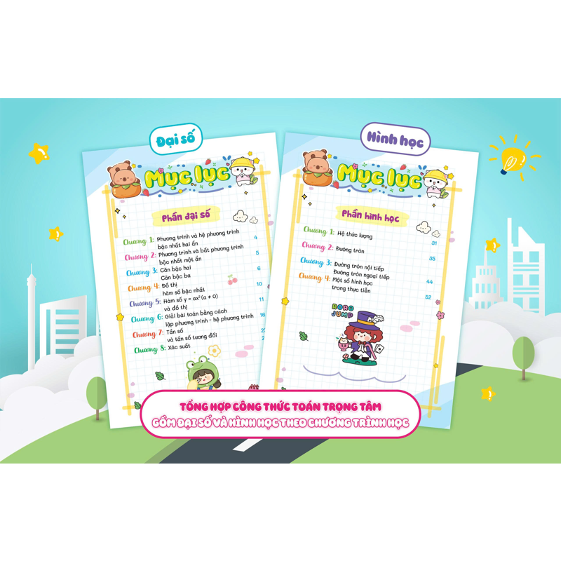 Sổ Tay Mini Công Thức Toán 9