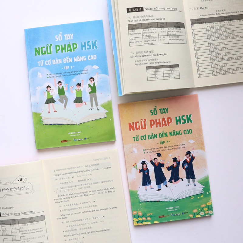 Sổ Tay Ngữ Pháp HSK Từ Cơ Bản Đến Nâng Cao - Tập 2