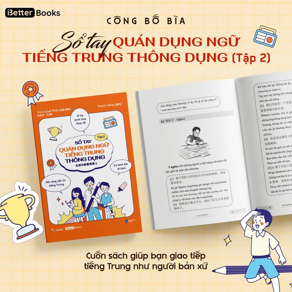 Sổ Tay Quán Dụng Ngữ Tiếng Trung Thông Dụng Tập 2