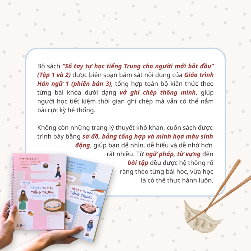 Sổ Tay Tự Học Tiếng Trung Cho Người Mới Bắt Đầu - Tập 2