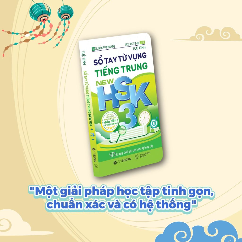 Sổ Tay Từ Vựng Tiếng Trung New Hsk 3