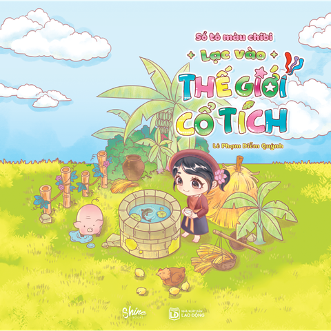 Sổ Tô Màu Chibi - Lạc Vào Thế Giới Cổ Tích