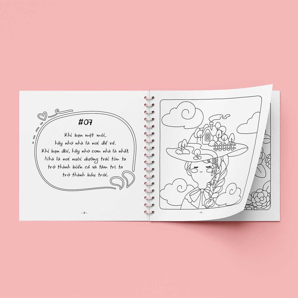 Sổ Tô Màu - Dù Bạn Ở Đâu, Hạnh Phúc Ở Đó