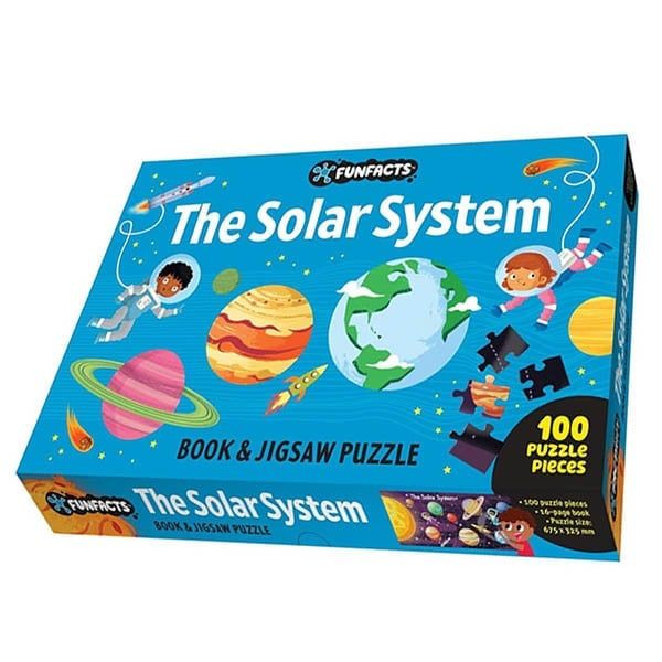 Funfacts - Book & Jigsaw - The Solar System