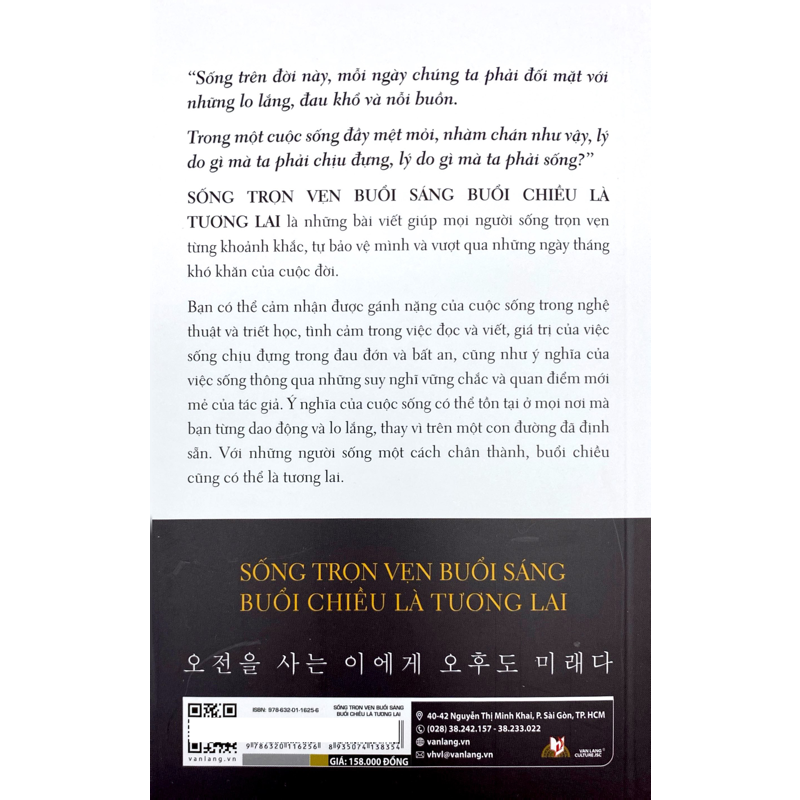 Sống Trọn Vẹn Buổi Sáng-Buổi Chiều Là Tương Lai
