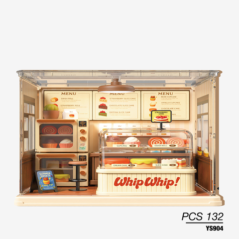 Yes Space-Ys904 - Lắp Ráp Mô Hình Tiệm Tráng Miệng Winnie