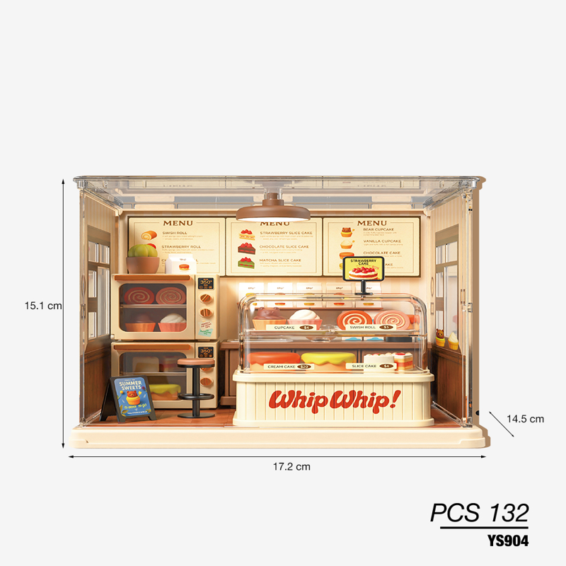 Yes Space-Ys904 - Lắp Ráp Mô Hình Tiệm Tráng Miệng Winnie
