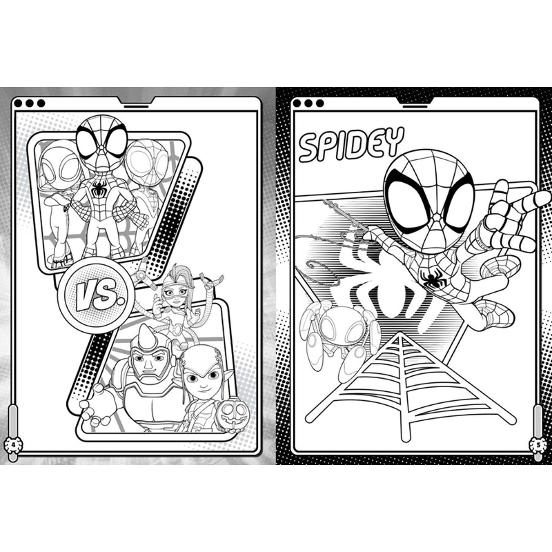 Spidey And His Amazing Friends - Glow Webs Glow