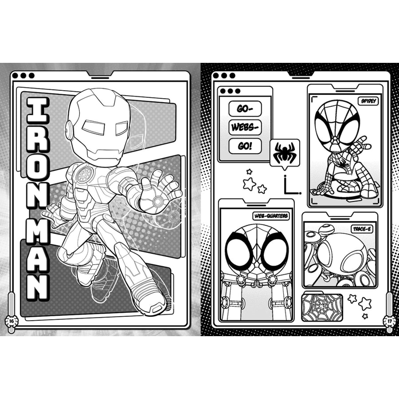 Spidey And His Amazing Friends - Glow Webs Glow