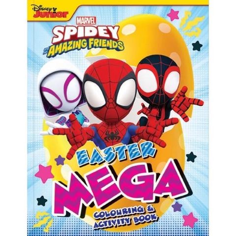 Spidey And His Amazing Friends - Mega Colouring Book - Easter