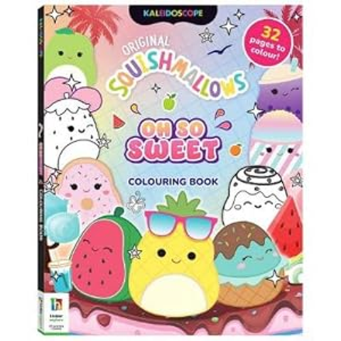 Squishmallow Oh So Sweet Colouring Book
