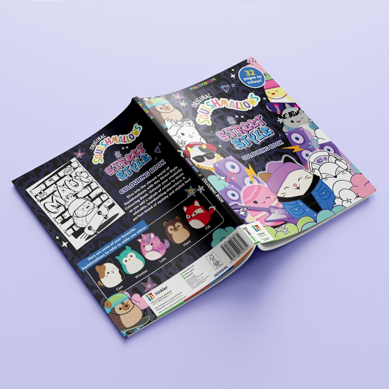 Squishmallow Street Style Colouring Book_hinkler 0626