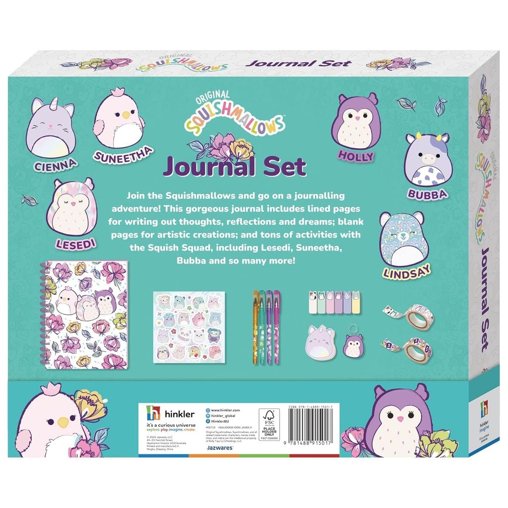 Squishmallows Journal Kit