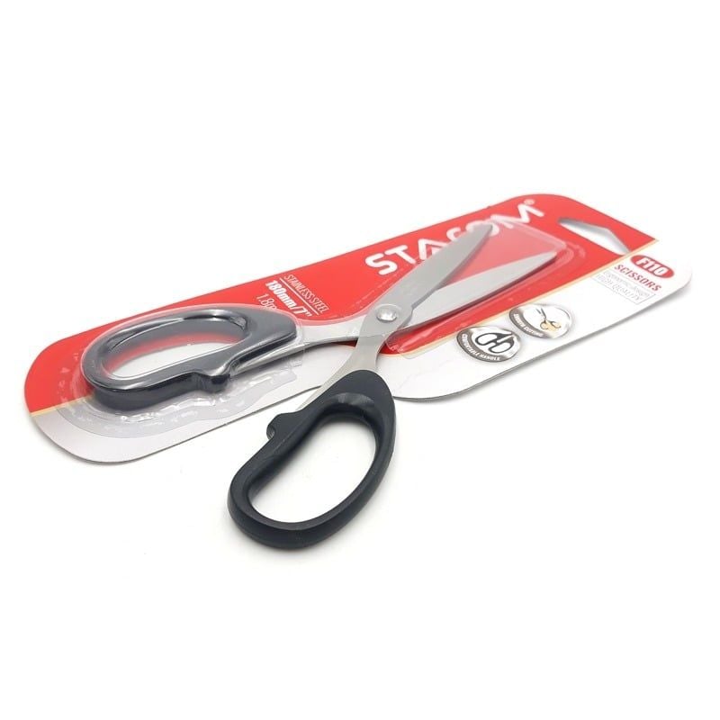 Stacom F110 Kéo Cắt Giấy 180mm - 7'' (Giao mẫu bất kỳ)