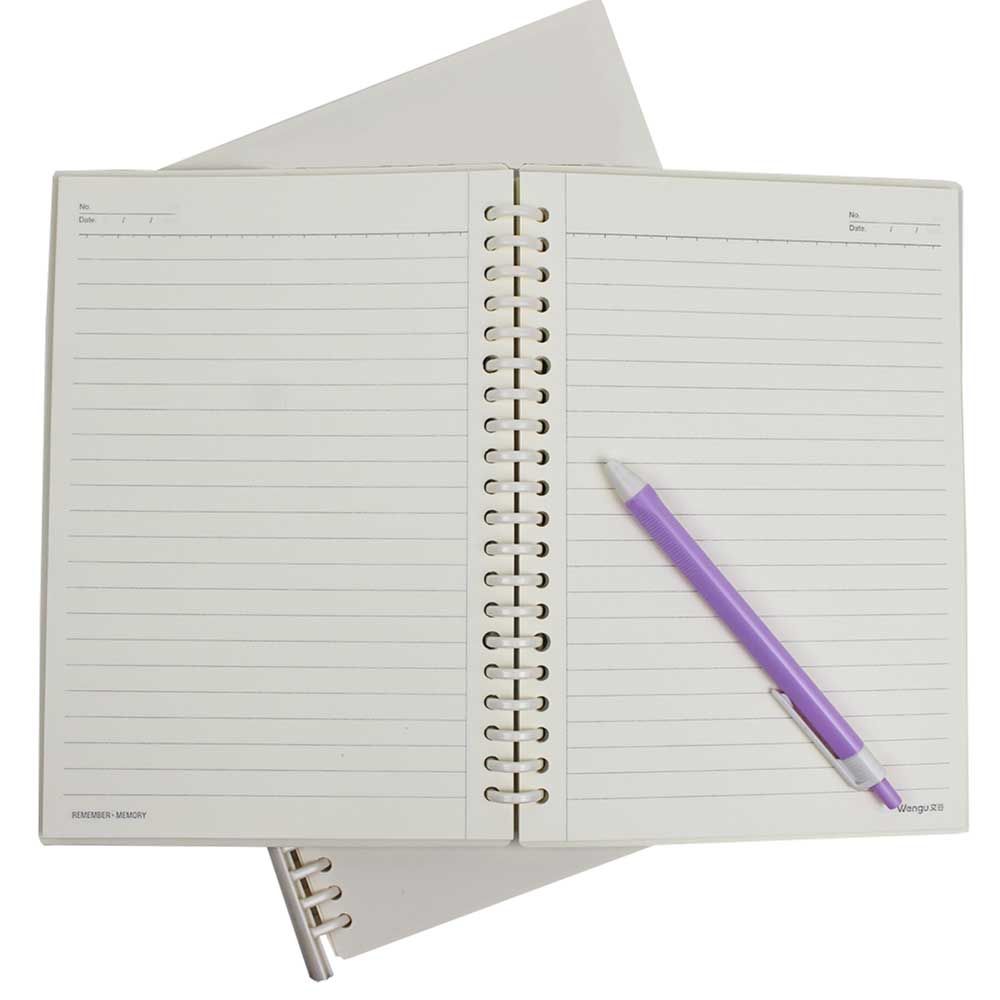 Stacom Sổ Tay Khổ A5, 80 Trang, 80gsm, 148x215mm (Sổ Còng Nhựa)