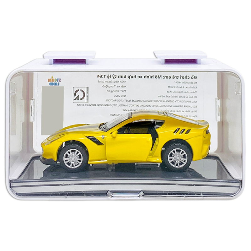 Steam Land-H024-1-Mô Hình Xe Hợp Kim Tỉ Lệ 1:64 (Giao Mẫu Ngẫu Nhiên)