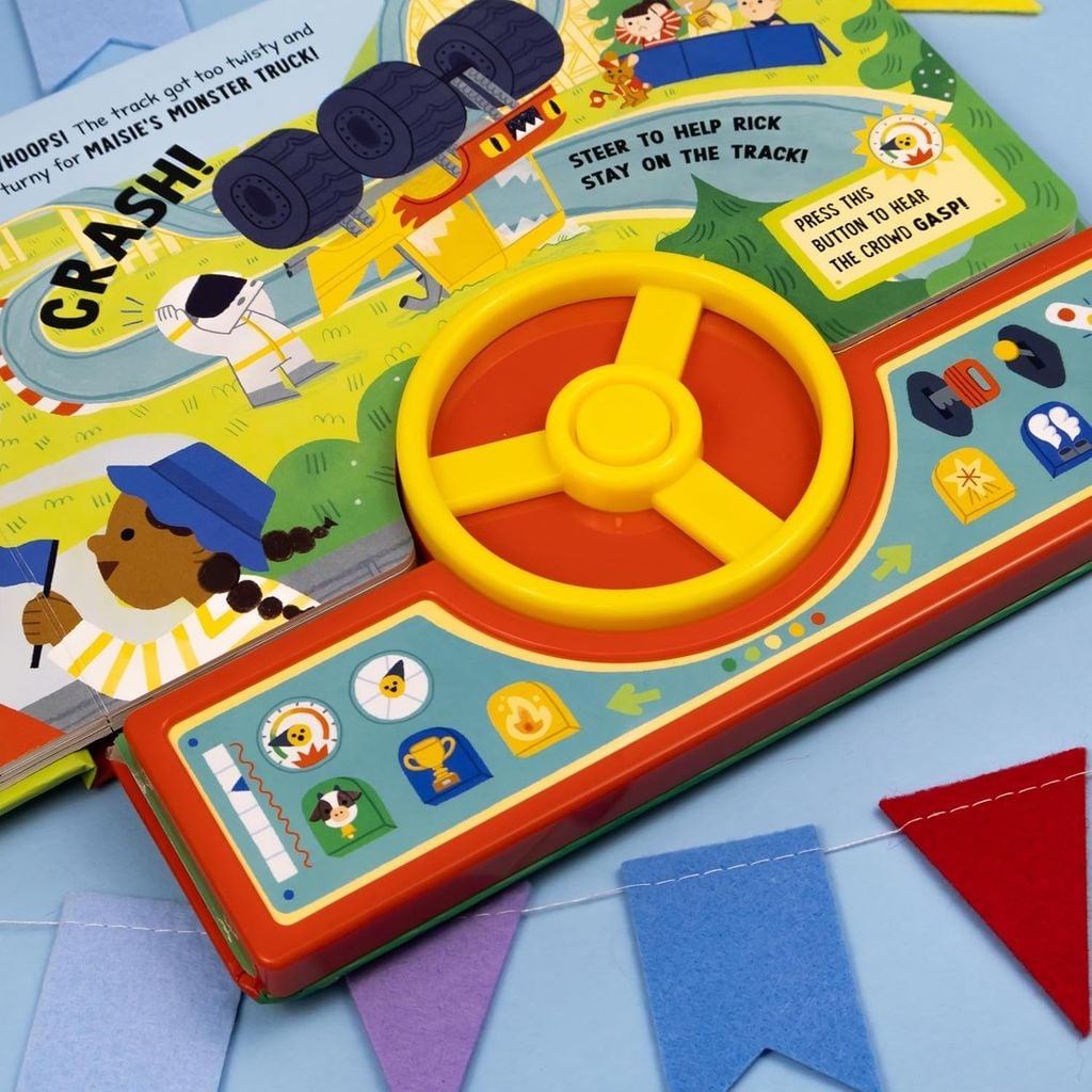 Steering-Wheel Sound Book - Racecar