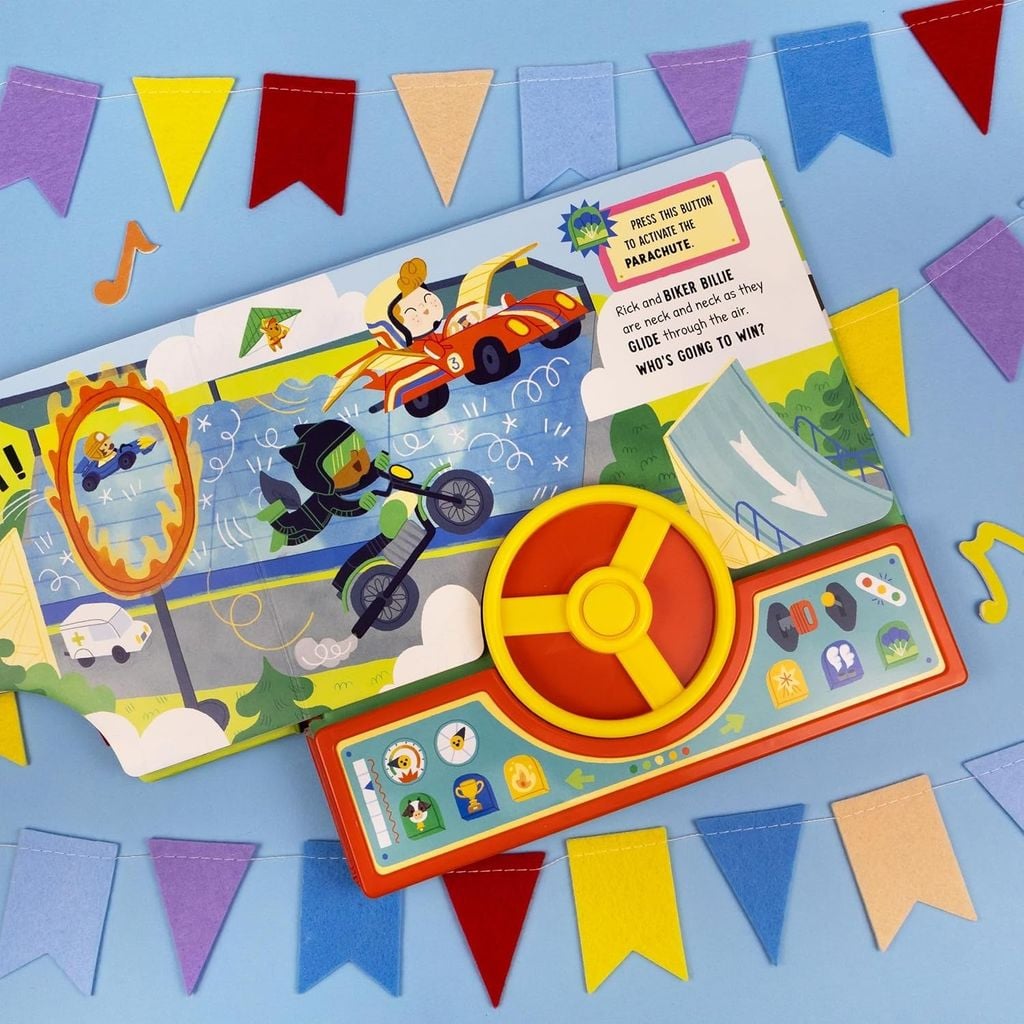 Steering-Wheel Sound Book - Racecar
